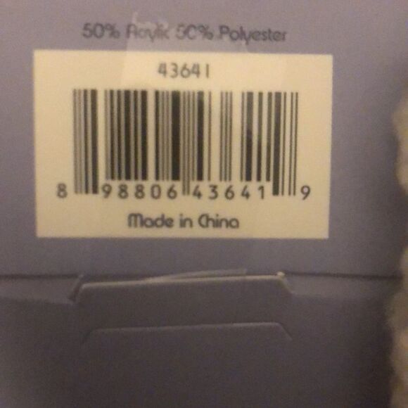 Heat Trendz Super Deluxe Tan children’s sherpa lined Grippy socks One Size - Picture 7 of 7